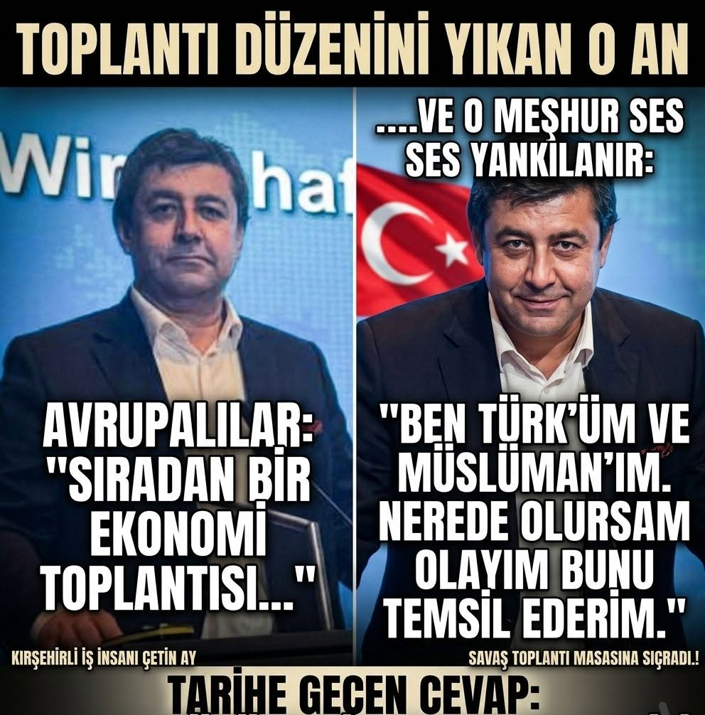 Savaş Toplantı Masasına Sıçradı: 'Ben Türküm'